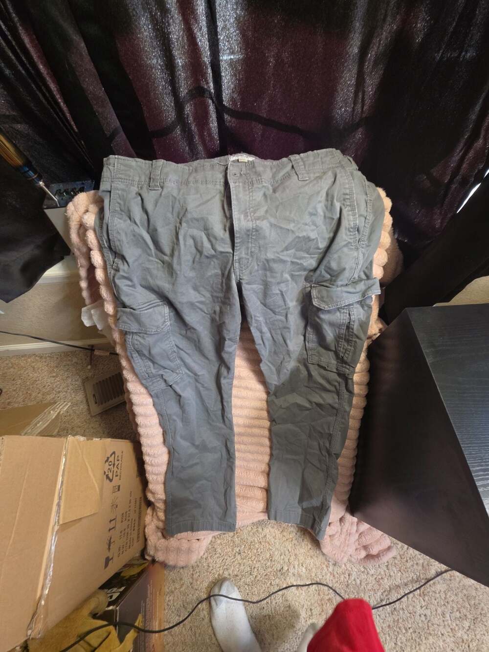 Goodfellow & Co Men's Gray Cargo Pants Size 40x30